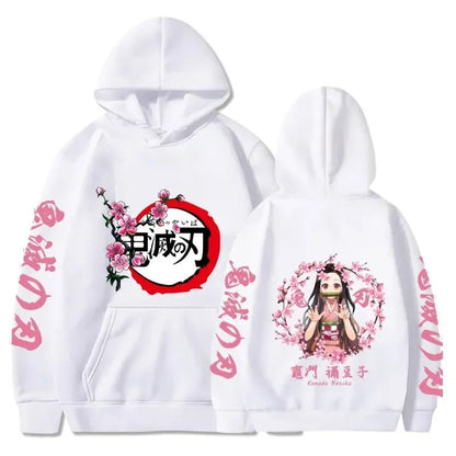 Nezuko Kamado Hoodie – Unisex Demon Slayer Pullover for Fans & Cosplay - SMARTMARTNZ