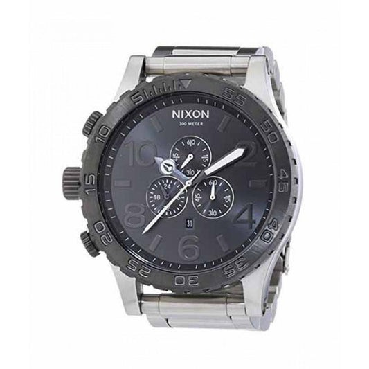 Nixon 51-30 Chrono Silver Gunmetal Men's Watch A083-1762