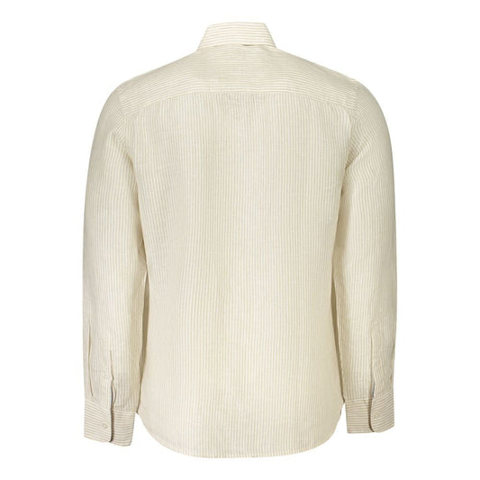 North Sails Beige Linen Shirt - SMARTMARTNZ