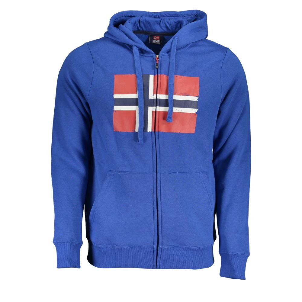 Norway 1963 Blue Cotton Sweater - SMARTMARTNZ