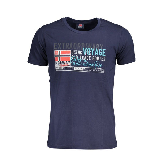 Norway 1963 Blue Cotton T-Shirt - SMARTMARTNZ