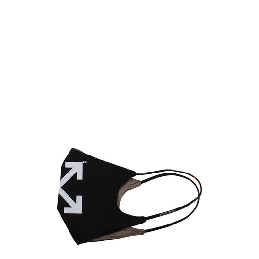 Off - White Black Cotton Facemasks - SMARTMARTNZ