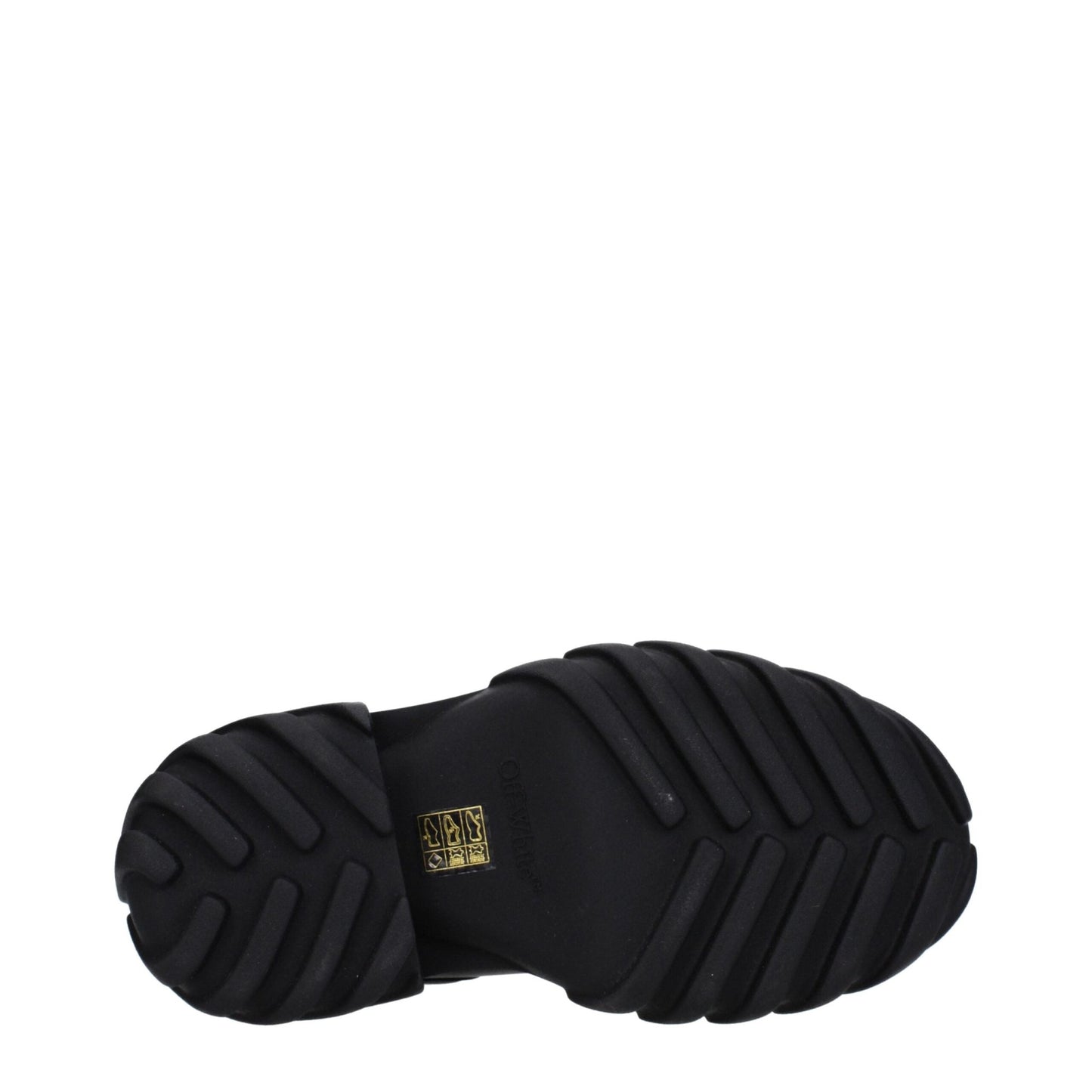Off - White Black Leather Ankle Boots - SMARTMARTNZ