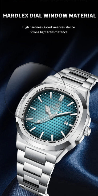 PENGAGAR Men’s Square Quartz Watch - SMARTMARTNZ