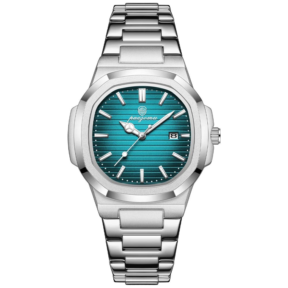 PENGAGAR Men’s Square Quartz Watch - SMARTMARTNZ