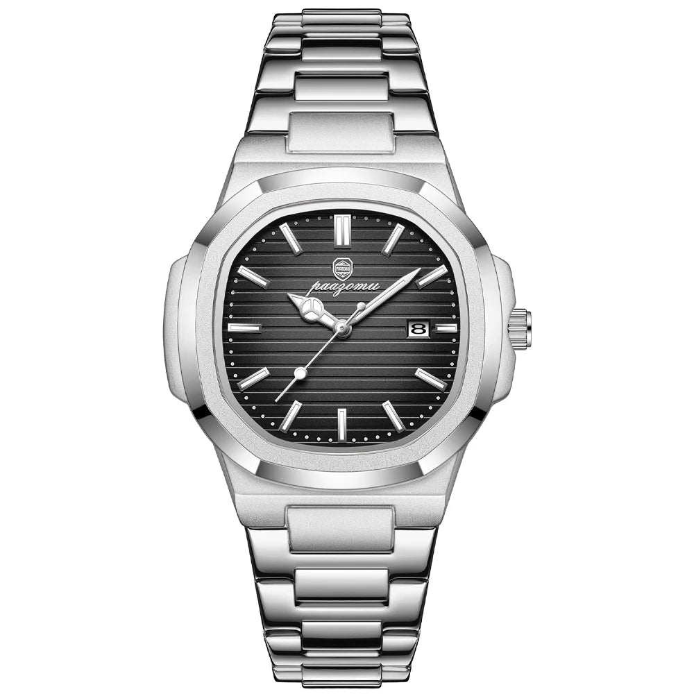 PENGAGAR Men’s Square Quartz Watch - SMARTMARTNZ