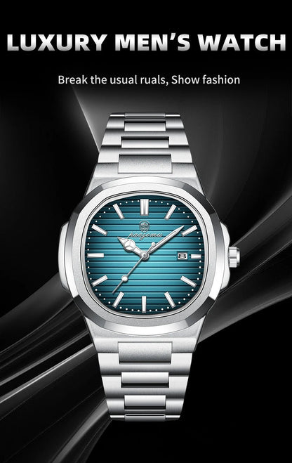 PENGAGAR Men’s Square Quartz Watch - SMARTMARTNZ