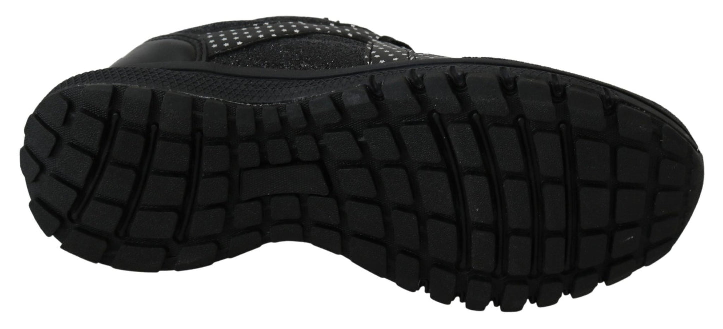 Philipp Plein Black Running Jasmines Sneakers Shoes - SMARTMARTNZ