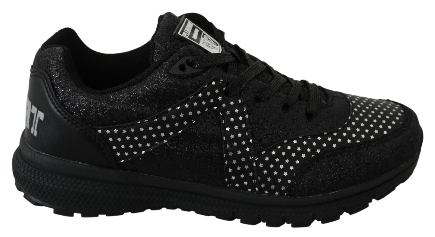Philipp Plein Black Running Jasmines Sneakers Shoes - SMARTMARTNZ
