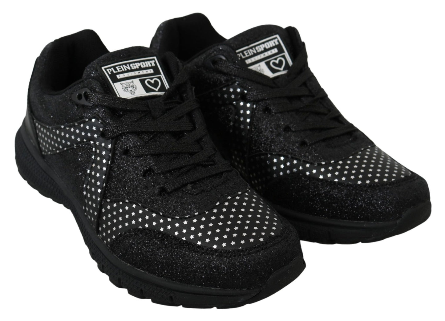 Philipp Plein Black Running Jasmines Sneakers Shoes - SMARTMARTNZ