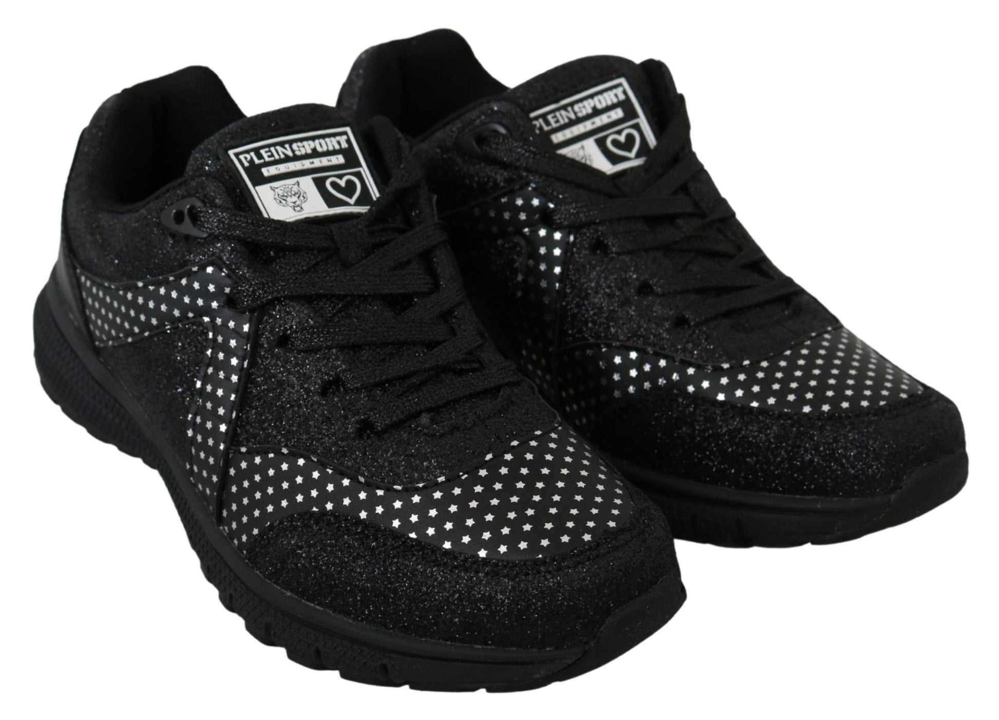 Philipp Plein Black Running Jasmines Sneakers Shoes - SMARTMARTNZ