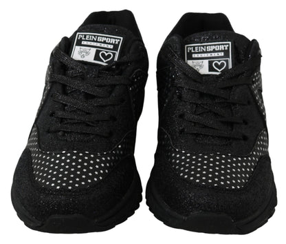 Philipp Plein Black Running Jasmines Sneakers Shoes - SMARTMARTNZ