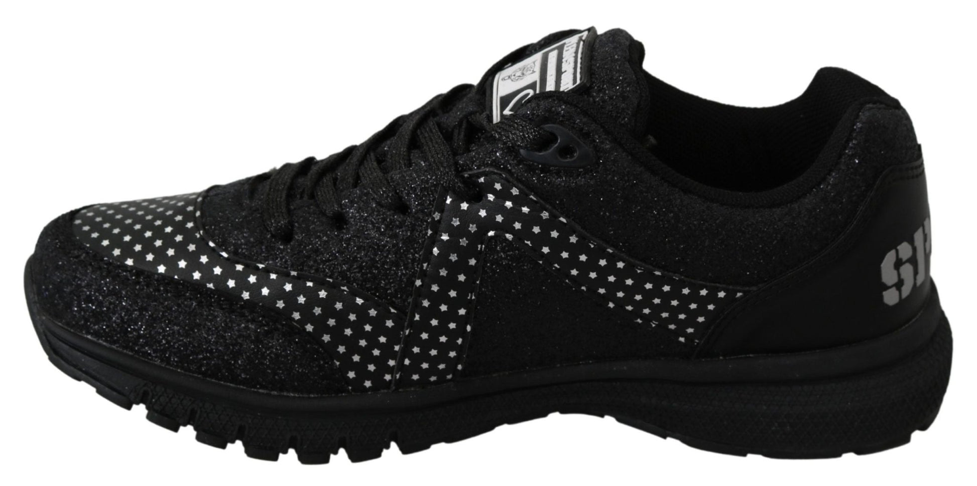 Philipp Plein Black Running Jasmines Sneakers Shoes - SMARTMARTNZ