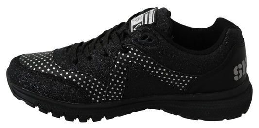 Philipp Plein Black Running Jasmines Sneakers Shoes - SMARTMARTNZ