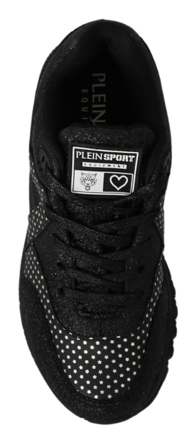Philipp Plein Black Running Jasmines Sneakers Shoes - SMARTMARTNZ