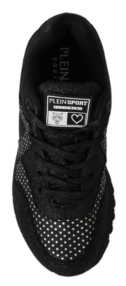 Philipp Plein Black Running Jasmines Sneakers Shoes - SMARTMARTNZ