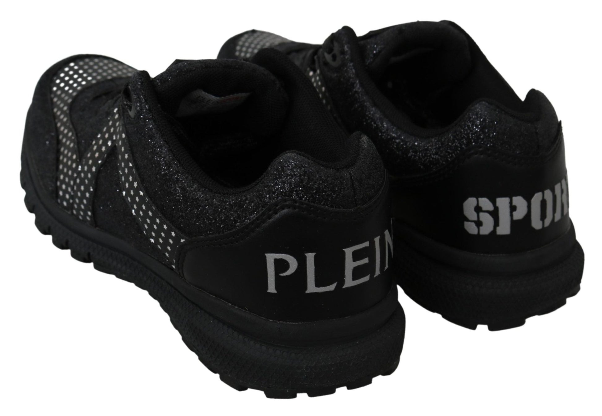 Philipp Plein Black Running Jasmines Sneakers Shoes - SMARTMARTNZ