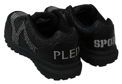Philipp Plein Black Running Jasmines Sneakers Shoes - SMARTMARTNZ