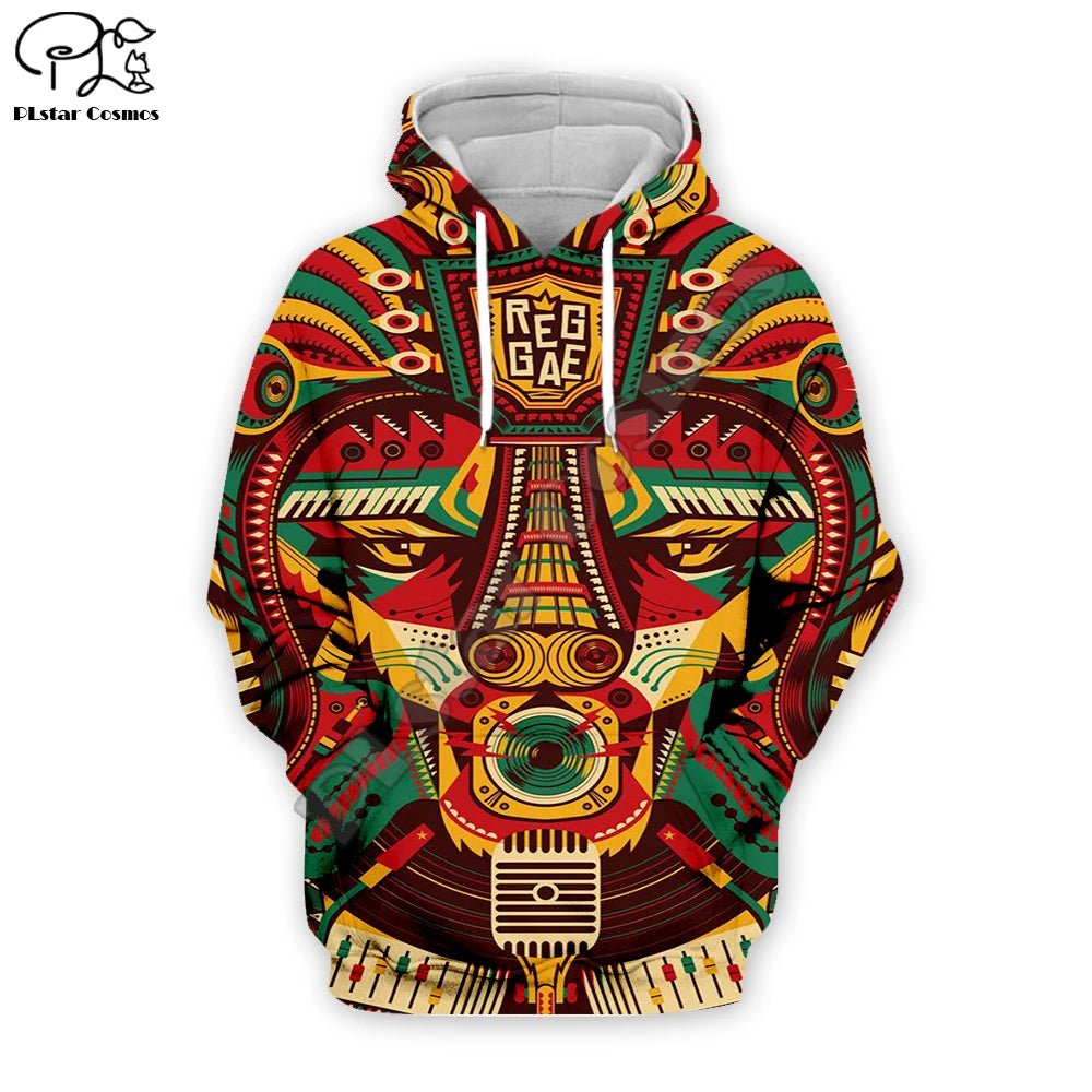 PLstar Cosmos Bob Marley 3D Print Hoodie – Reggae Legend Streetwear | Zipper Jacket or Sweatshirt for Men & Women - SMARTMARTNZ