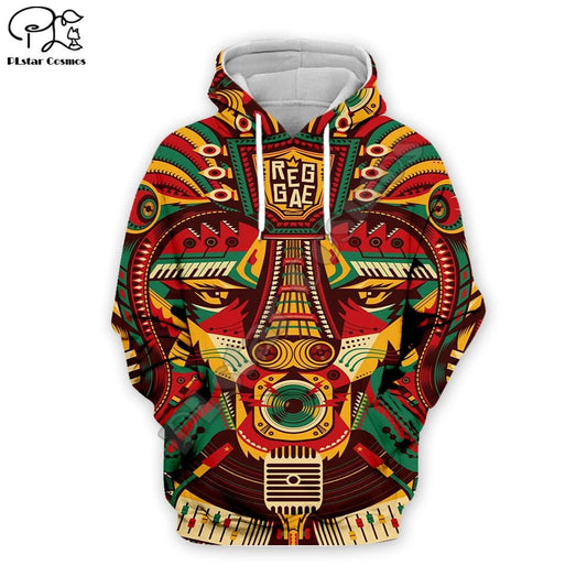 PLstar Cosmos Bob Marley 3D Print Hoodie – Reggae Legend Streetwear | Zipper Jacket or Sweatshirt for Men & Women - SMARTMARTNZ