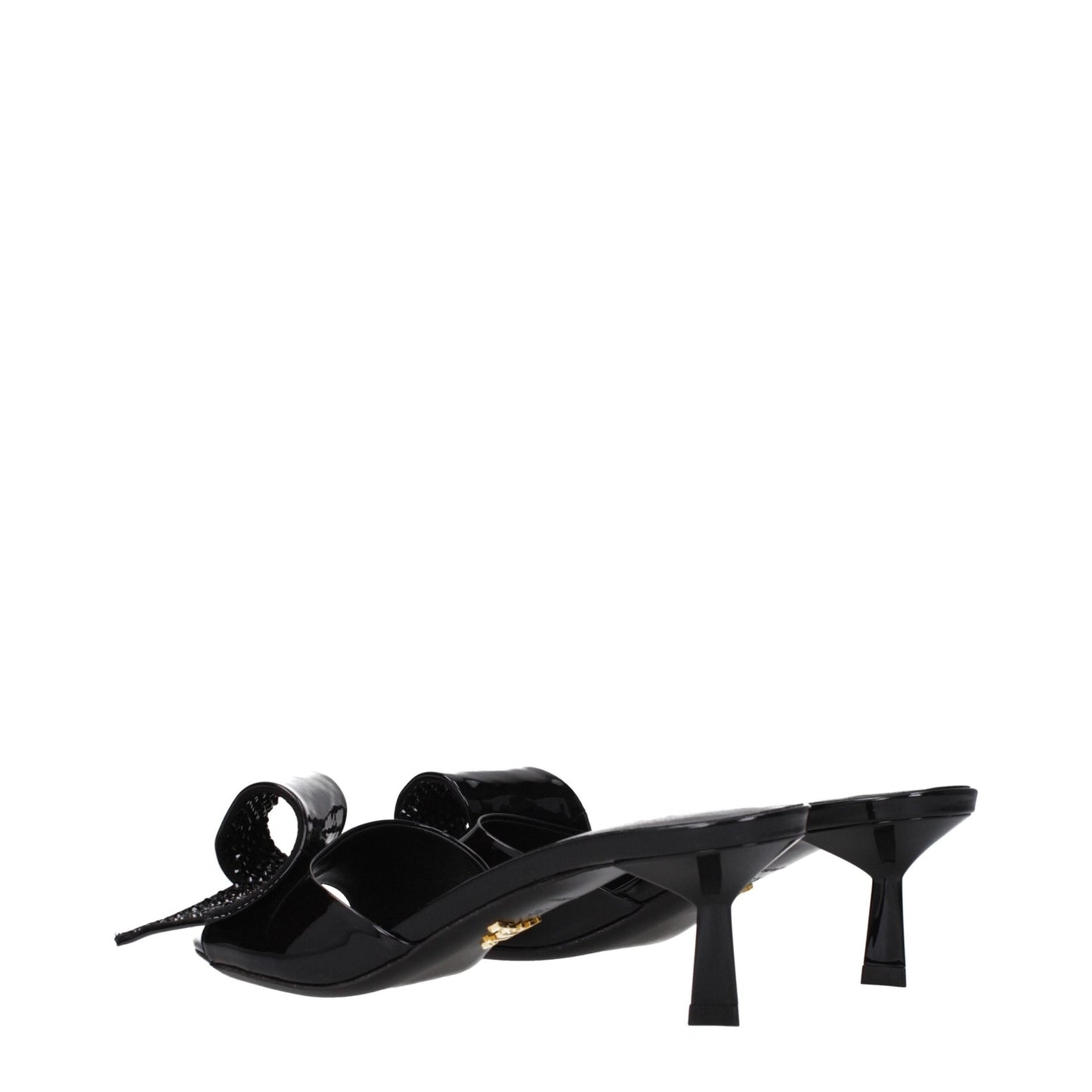 Prada Black Leather Sandals - SMARTMARTNZ