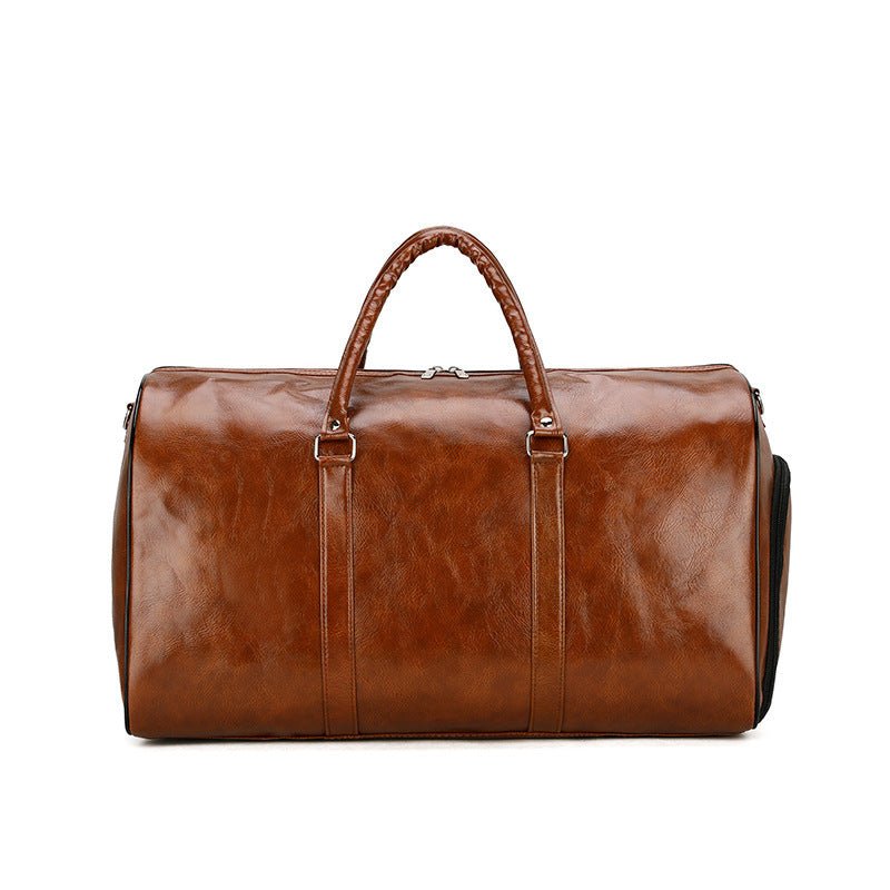 PU Retro Business Travel Bag – Large Capacity - SMARTMARTNZ