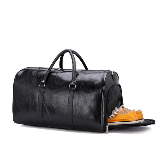 PU Retro Business Travel Bag – Large Capacity - SMARTMARTNZ