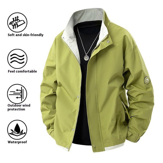 Pu Shuai Retro High Street Jacket – Trendy Urban Fashion with Classic Edge - SMARTMARTNZ