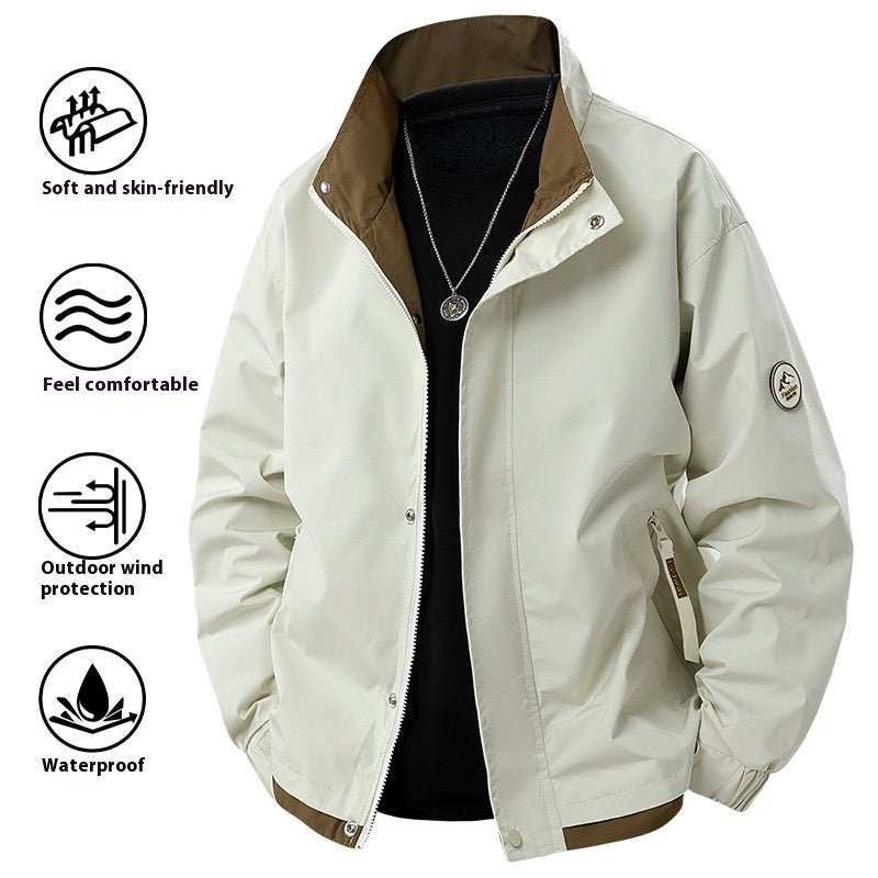 Pu Shuai Retro High Street Jacket – Trendy Urban Fashion with Classic Edge - SMARTMARTNZ