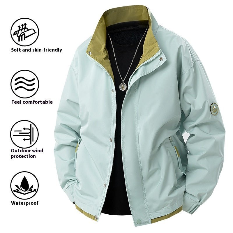 Pu Shuai Retro High Street Jacket – Trendy Urban Fashion with Classic Edge - SMARTMARTNZ