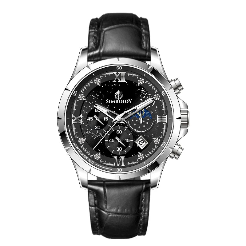 SIMBOJOY Men’s Luxury Quartz Watch - SMARTMARTNZ