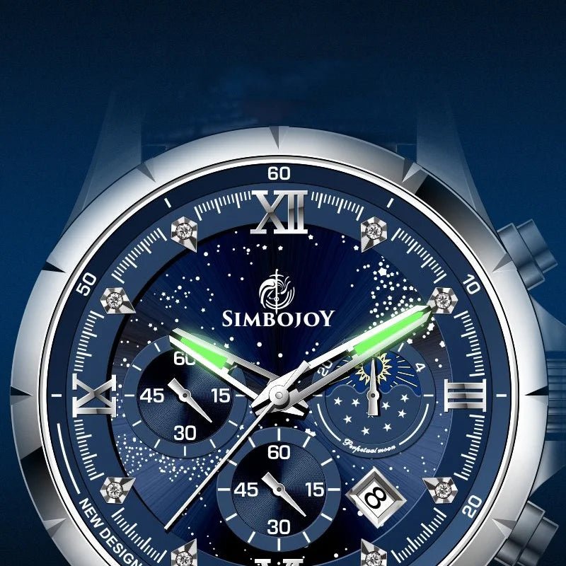 SIMBOJOY Men’s Luxury Quartz Watch - SMARTMARTNZ