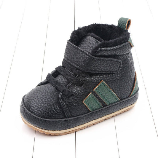 Sports Soft - sole Cotton Shoes High - top Baby Shoes Baby's Shoes - SMARTMARTNZ