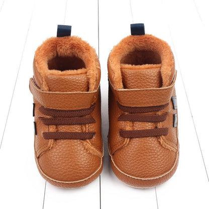 Sports Soft - sole Cotton Shoes High - top Baby Shoes Baby's Shoes - SMARTMARTNZ