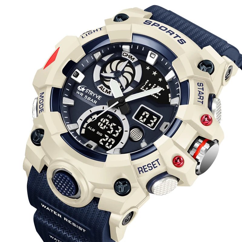 STRYVE 8027 Men’s Analog - Digital Watch - SMARTMARTNZ