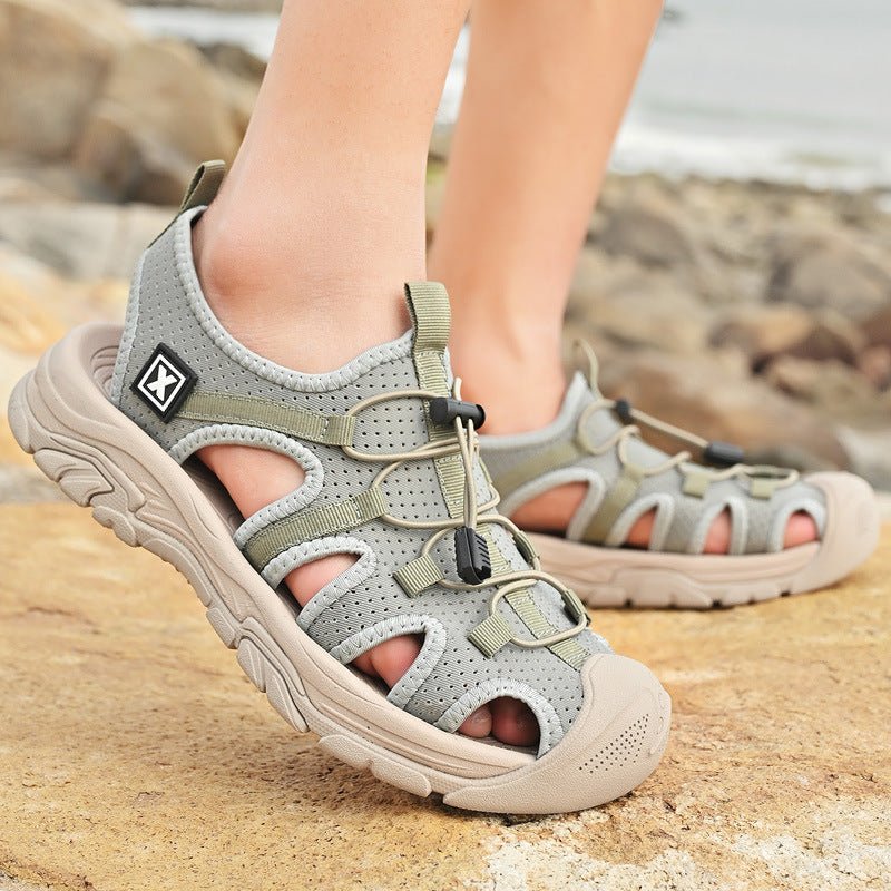 Stylish Breathable Pump Sandals – Summer Lightweight Fit Perfect for City Walks, Travel & Everyday Ease - SMARTMARTNZ