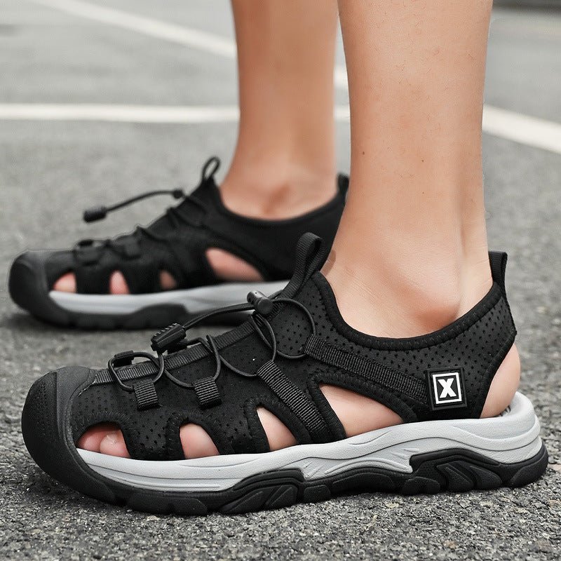 Stylish Breathable Pump Sandals – Summer Lightweight Fit Perfect for City Walks, Travel & Everyday Ease - SMARTMARTNZ