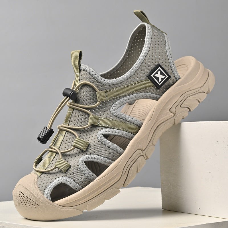 Stylish Breathable Pump Sandals – Summer Lightweight Fit Perfect for City Walks, Travel & Everyday Ease - SMARTMARTNZ
