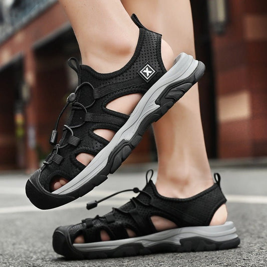 Stylish Breathable Pump Sandals – Summer Lightweight Fit Perfect for City Walks, Travel & Everyday Ease - SMARTMARTNZ