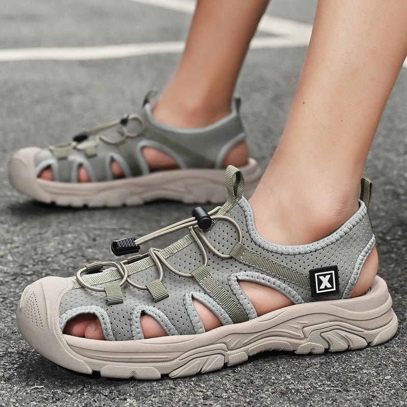 Stylish Breathable Pump Sandals – Summer Lightweight Fit Perfect for City Walks, Travel & Everyday Ease - SMARTMARTNZ
