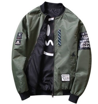 Stylish Men’s Reversible Flight Jacket Perfect for Autumn & Winter Outdoors - SMARTMARTNZ