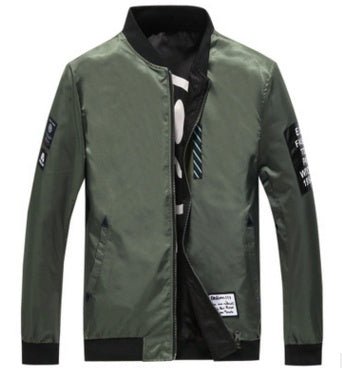 Stylish Men’s Reversible Flight Jacket Perfect for Autumn & Winter Outdoors - SMARTMARTNZ