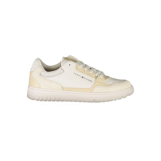 Tommy Hilfiger Beige Polyethylene Men Sneaker - SMARTMARTNZ