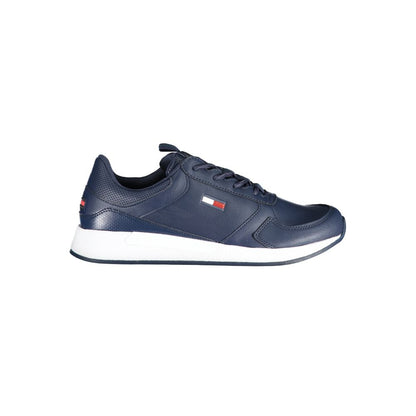 Tommy Hilfiger Blue Polyethylene Men Sneaker - SMARTMARTNZ
