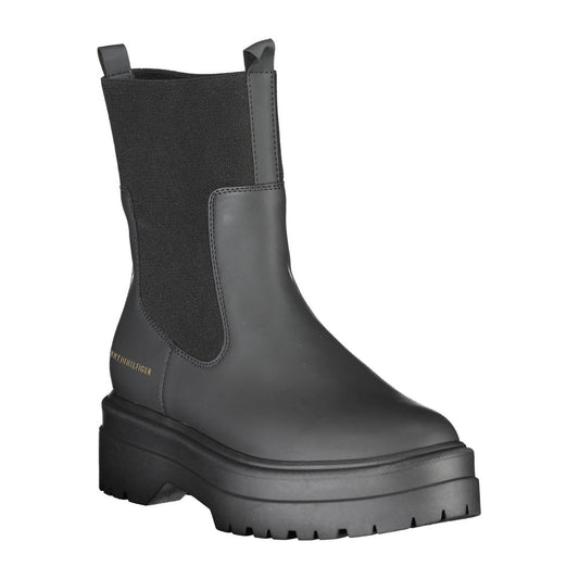 Tommy Hilfiger Elegant Ankle Boot with Contrast Details - SMARTMARTNZ