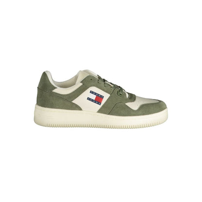 Tommy Hilfiger Green Polyester Sneaker - SMARTMARTNZ