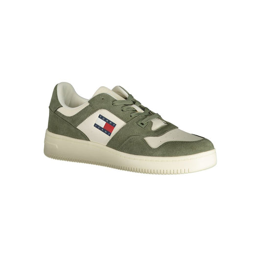 Tommy Hilfiger Green Polyester Sneaker - SMARTMARTNZ