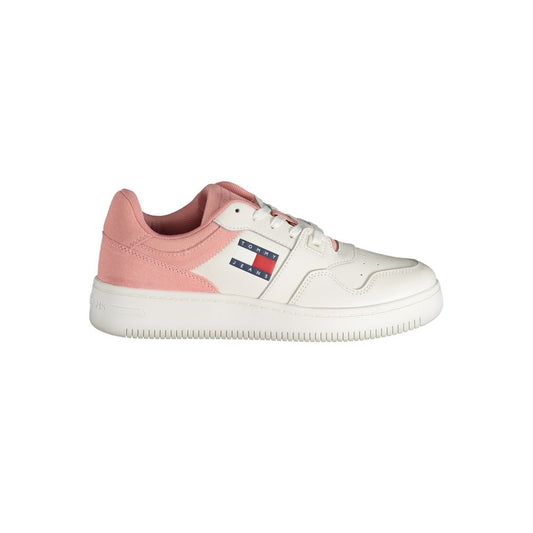 Tommy Hilfiger Pink Polyester Sneaker - SMARTMARTNZ