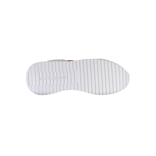 Tommy Hilfiger White Polyester Men Sneaker - SMARTMARTNZ