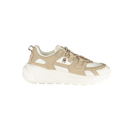 Tommy Hilfiger White Polyethylene Women Sneaker - SMARTMARTNZ